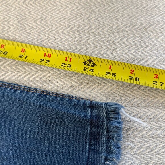 Curve Appeal Classic Straight Jeans Womens 4/27 High-Rise Stretch Denim Casual C - Picture 13 of 13
